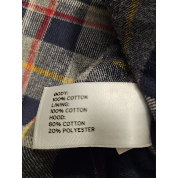 Duluth Trading Jacket Jack Fire Hose Flannel Lined Limber Red Canvas Snap Sz M - Picture 8 of 11